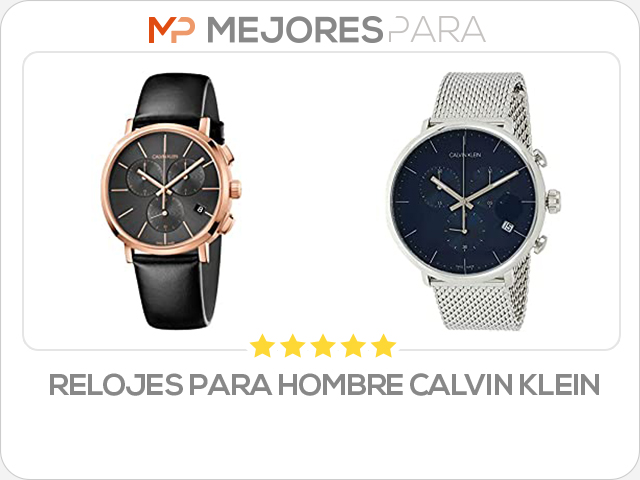 relojes para hombre calvin klein