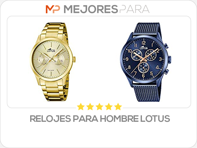 relojes para hombre lotus