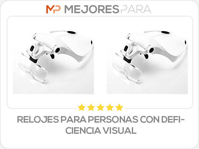 relojes para personas con deficiencia visual