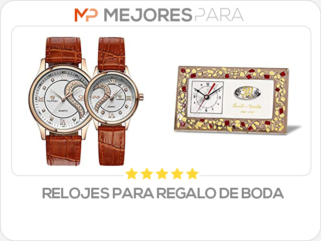 relojes para regalo de boda