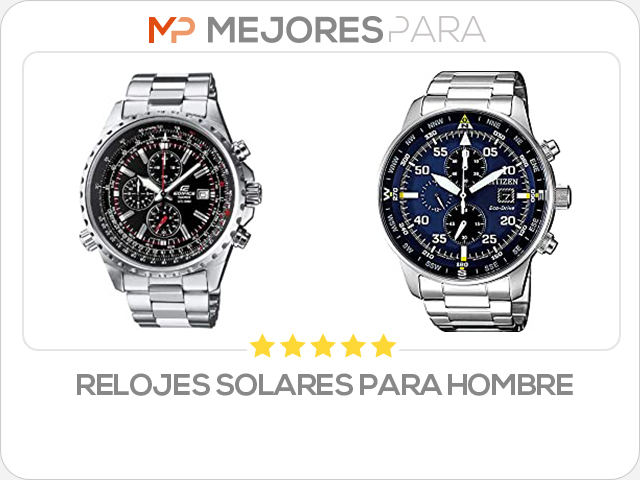 relojes solares para hombre