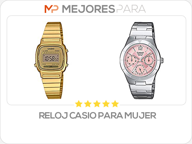 reloj casio para mujer