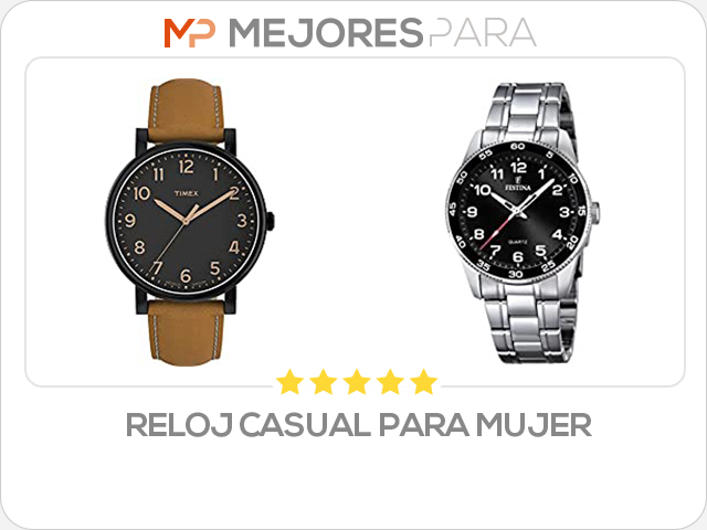 reloj casual para mujer