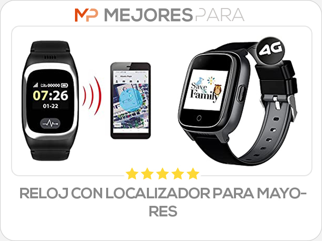 reloj con localizador para mayores