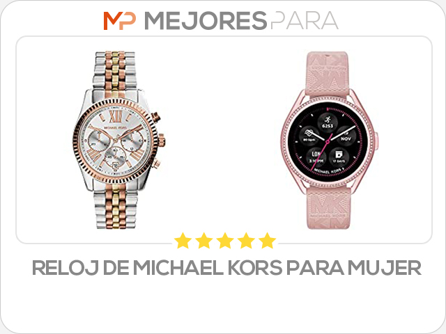 reloj de michael kors para mujer