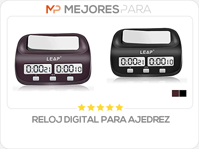 reloj digital para ajedrez