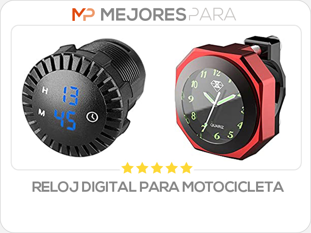 reloj digital para motocicleta