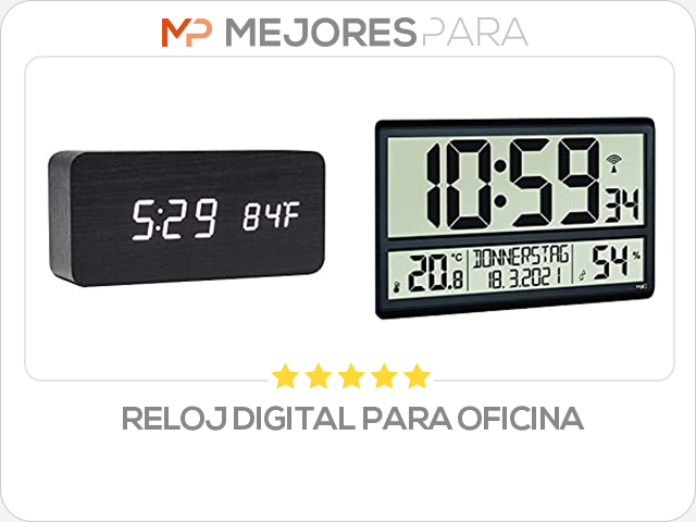 reloj digital para oficina