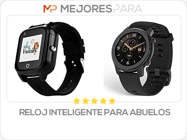 reloj inteligente para abuelos