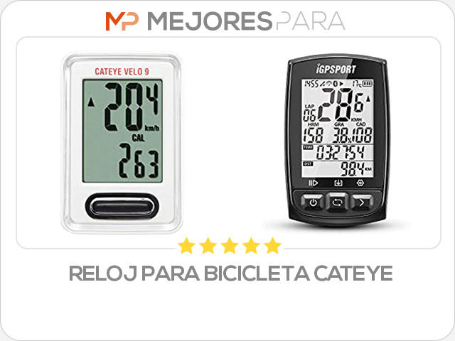 reloj para bicicleta cateye