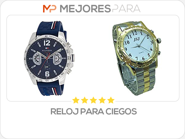 reloj para ciegos