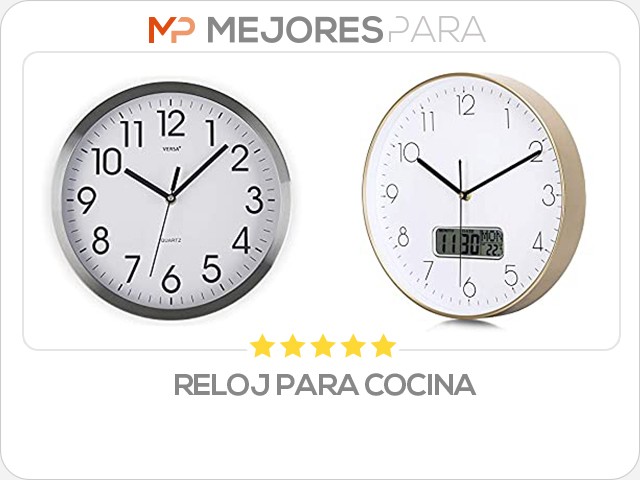 reloj para cocina