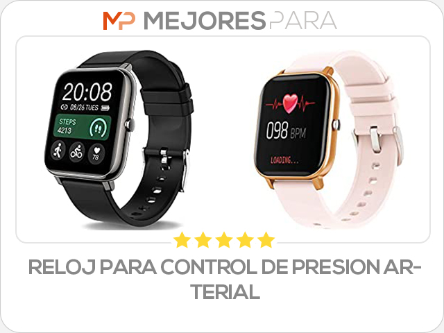 reloj para control de presion arterial