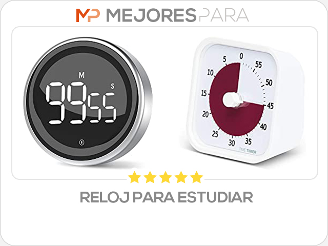 reloj para estudiar