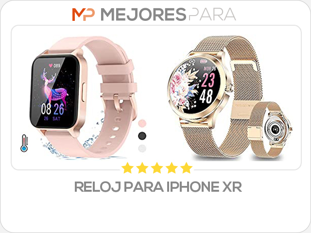 reloj para iphone xr