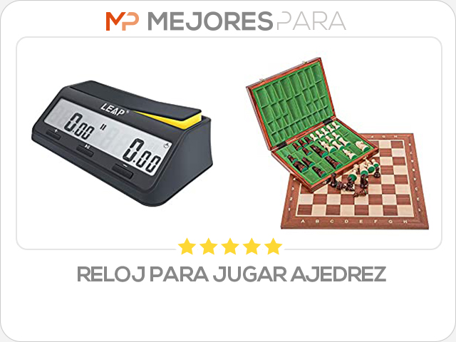 reloj para jugar ajedrez