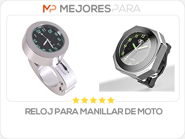 reloj para manillar de moto