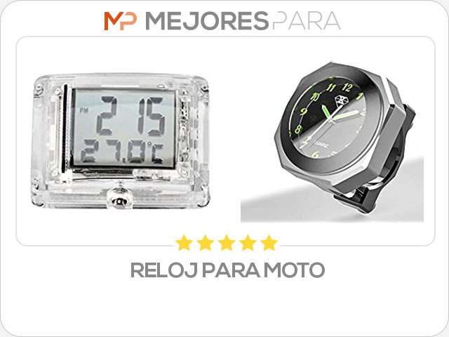 reloj para moto