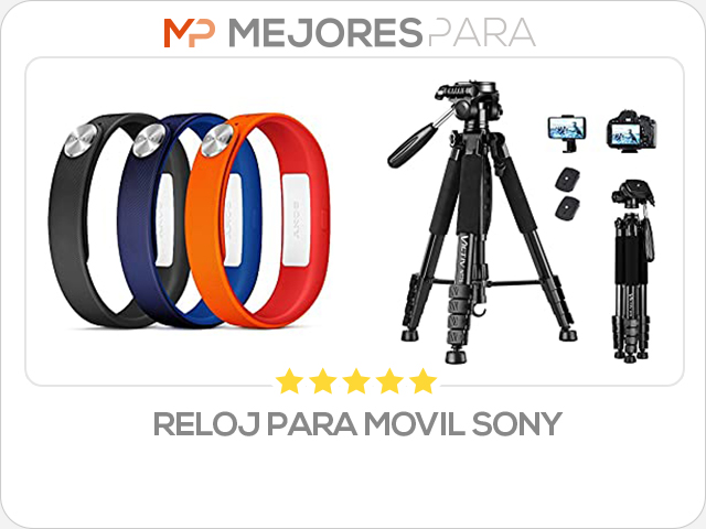 reloj para movil sony