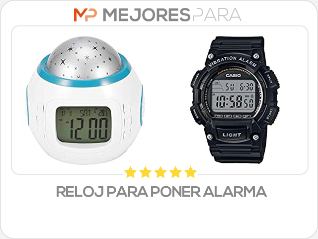 reloj para poner alarma