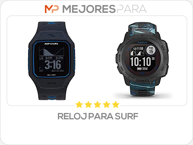 reloj para surf