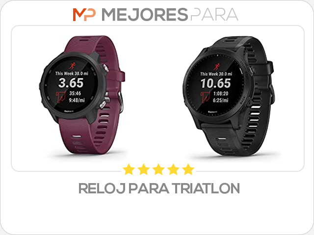 reloj para triatlon