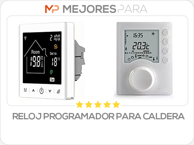 reloj programador para caldera