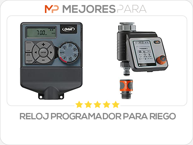 reloj programador para riego