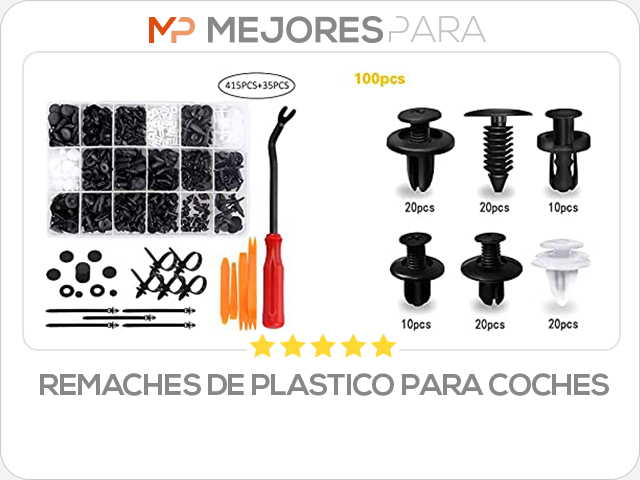 remaches de plastico para coches