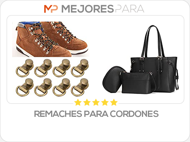 remaches para cordones