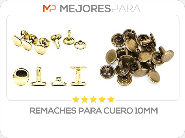 remaches para cuero 10mm