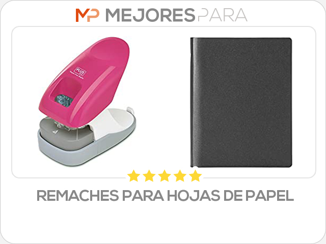 remaches para hojas de papel