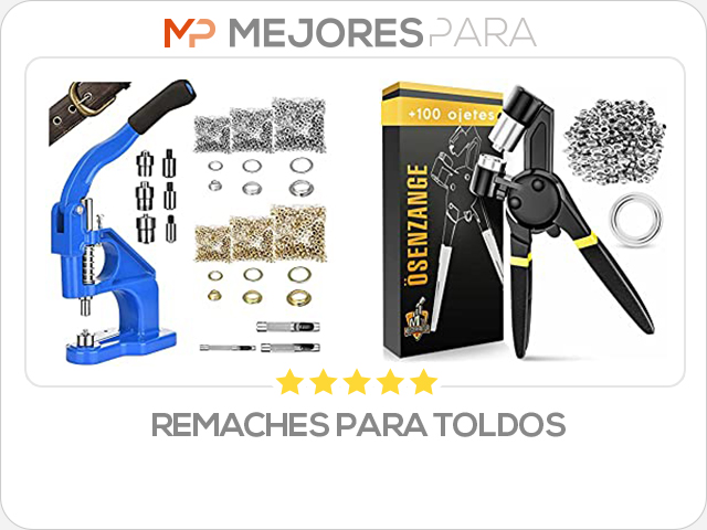 remaches para toldos