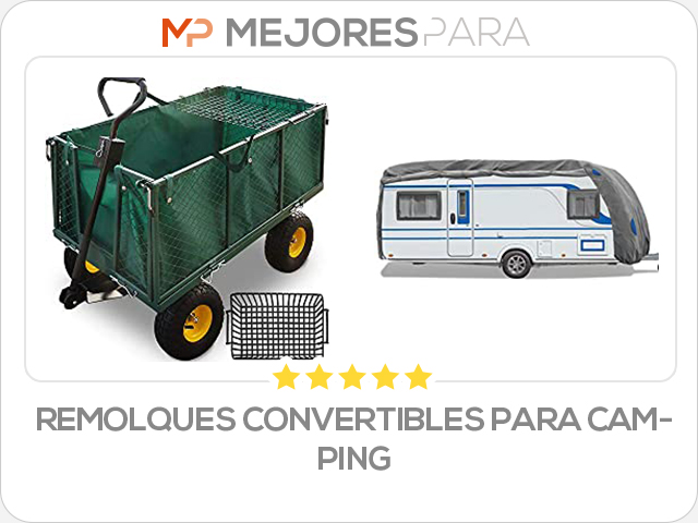 remolques convertibles para camping