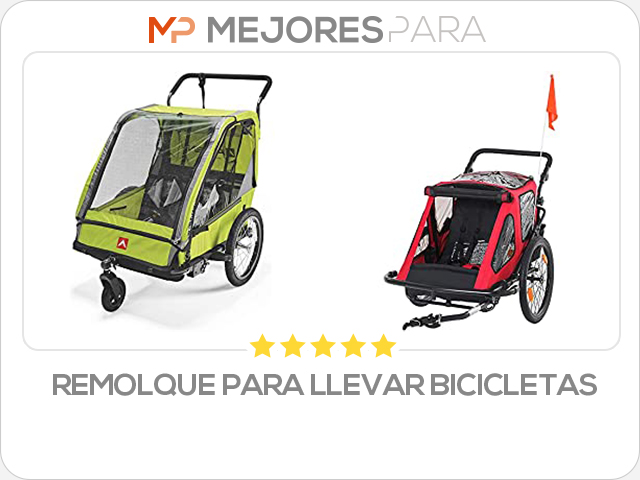 remolque para llevar bicicletas