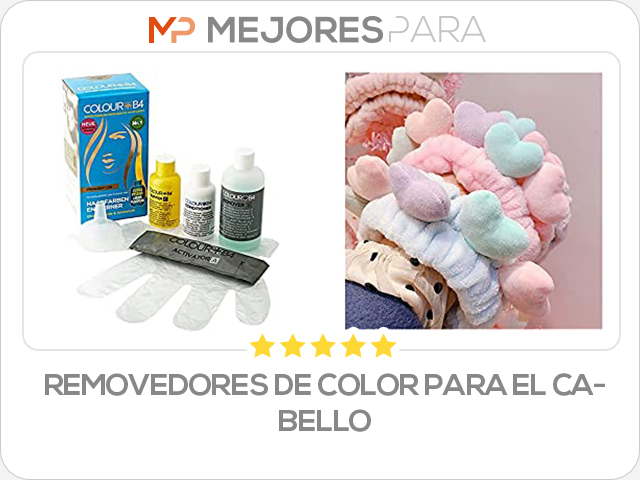 removedores de color para el cabello