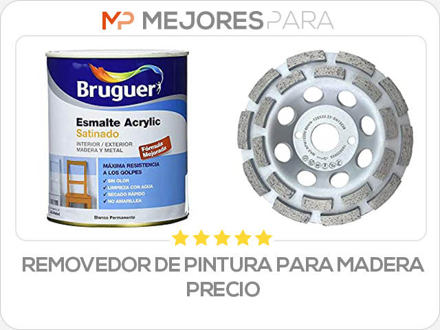 removedor de pintura para madera precio