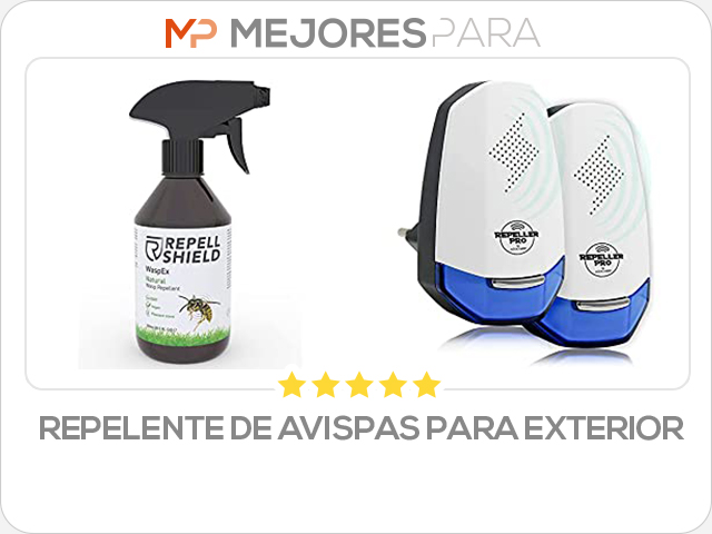 repelente de avispas para exterior