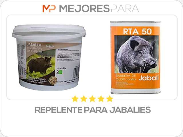 repelente para jabalies