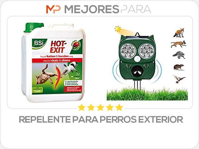 repelente para perros exterior