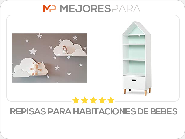 repisas para habitaciones de bebes