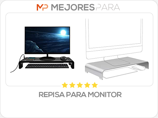 repisa para monitor