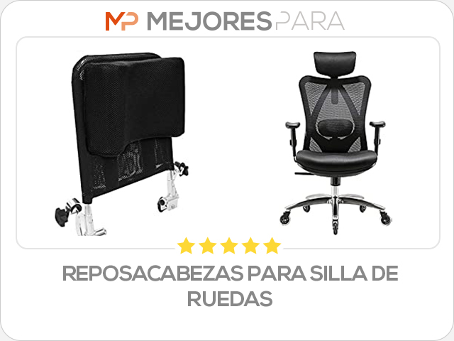 reposacabezas para silla de ruedas