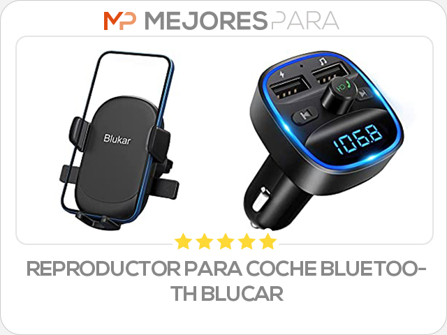 reproductor para coche bluetooth blucar