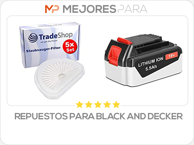 repuestos para black and decker