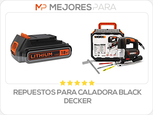 repuestos para caladora black decker