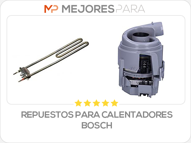 repuestos para calentadores bosch