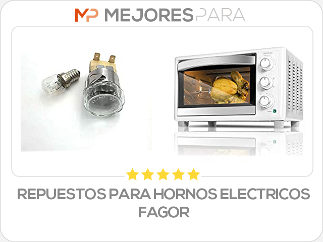 repuestos para hornos electricos fagor