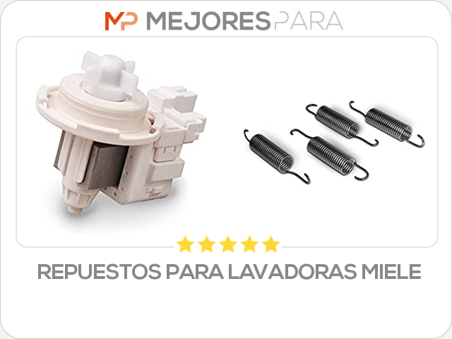 repuestos para lavadoras miele