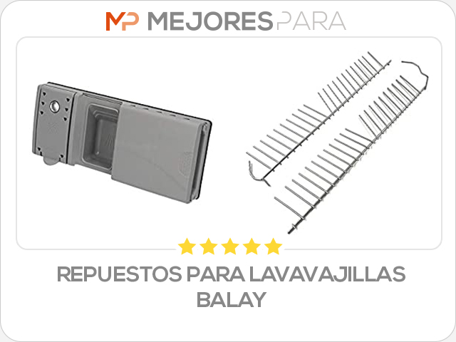 repuestos para lavavajillas balay